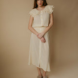 FALDA MARYN CHECK TONIC