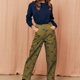 PANTALON FLOREA VERT