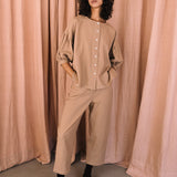 CAMISA MY FLY SAND